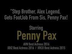 Step Brother, Alex Legend, Gets FootJob From Sis, Penny Pax! Thumb