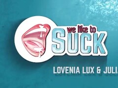 Weliketosuck - Cock sucking best friends take cum in mouth Thumb