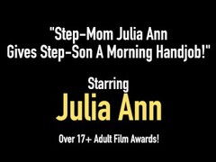 Step-Mom Julia Ann Gives Step-Son A Morning Handjob! Thumb