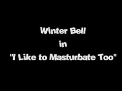 Step-sister Masturbates with Step Brother- Winter Bell - Thumb